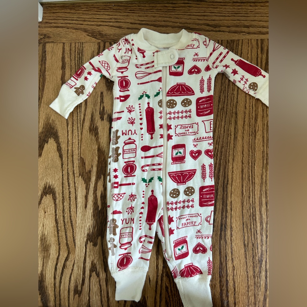Hanna Anderson Christmas Onesie